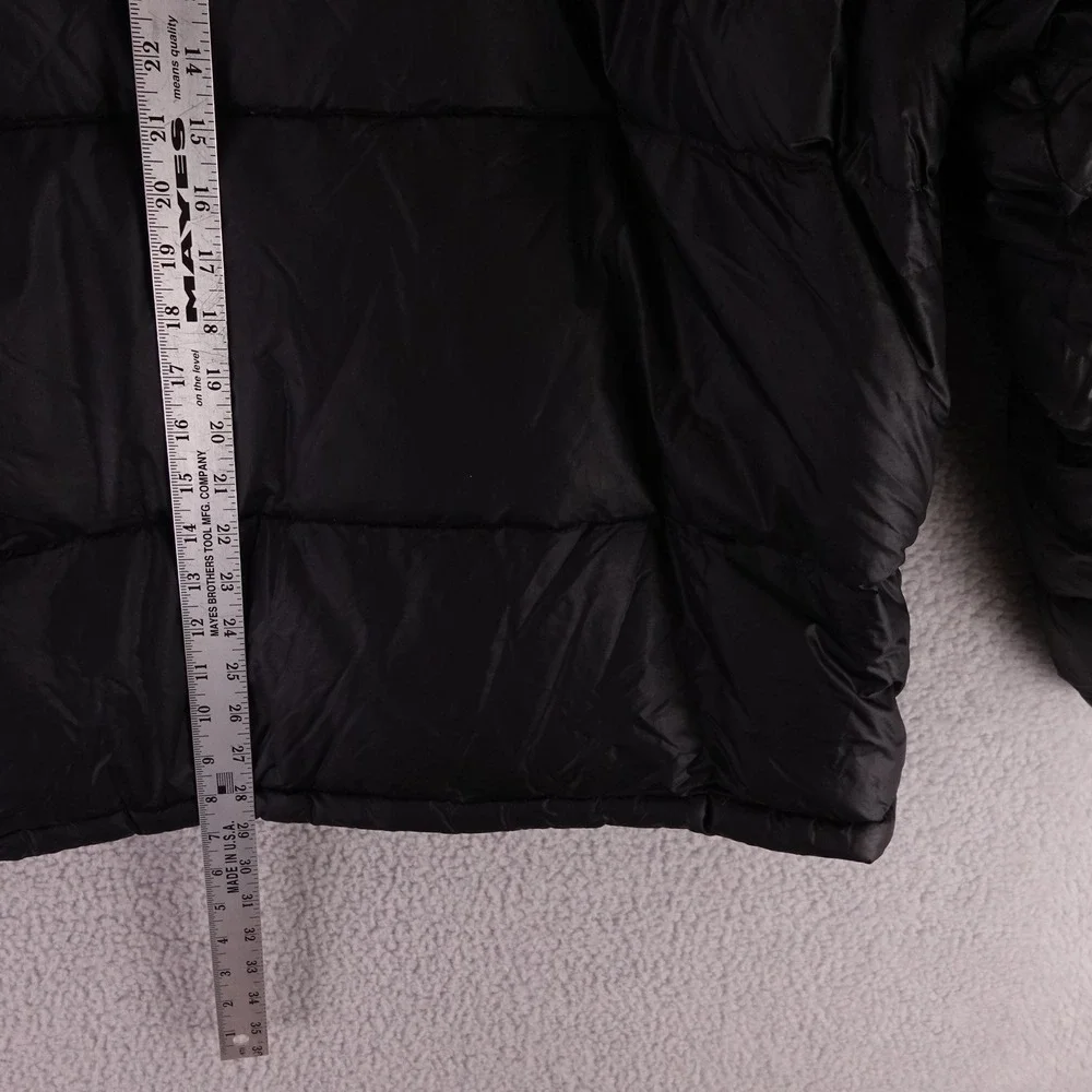 The North Face 700 Fill Nuptse Puffer Jacket Mens XXL Black Vintage Y2K Hooded